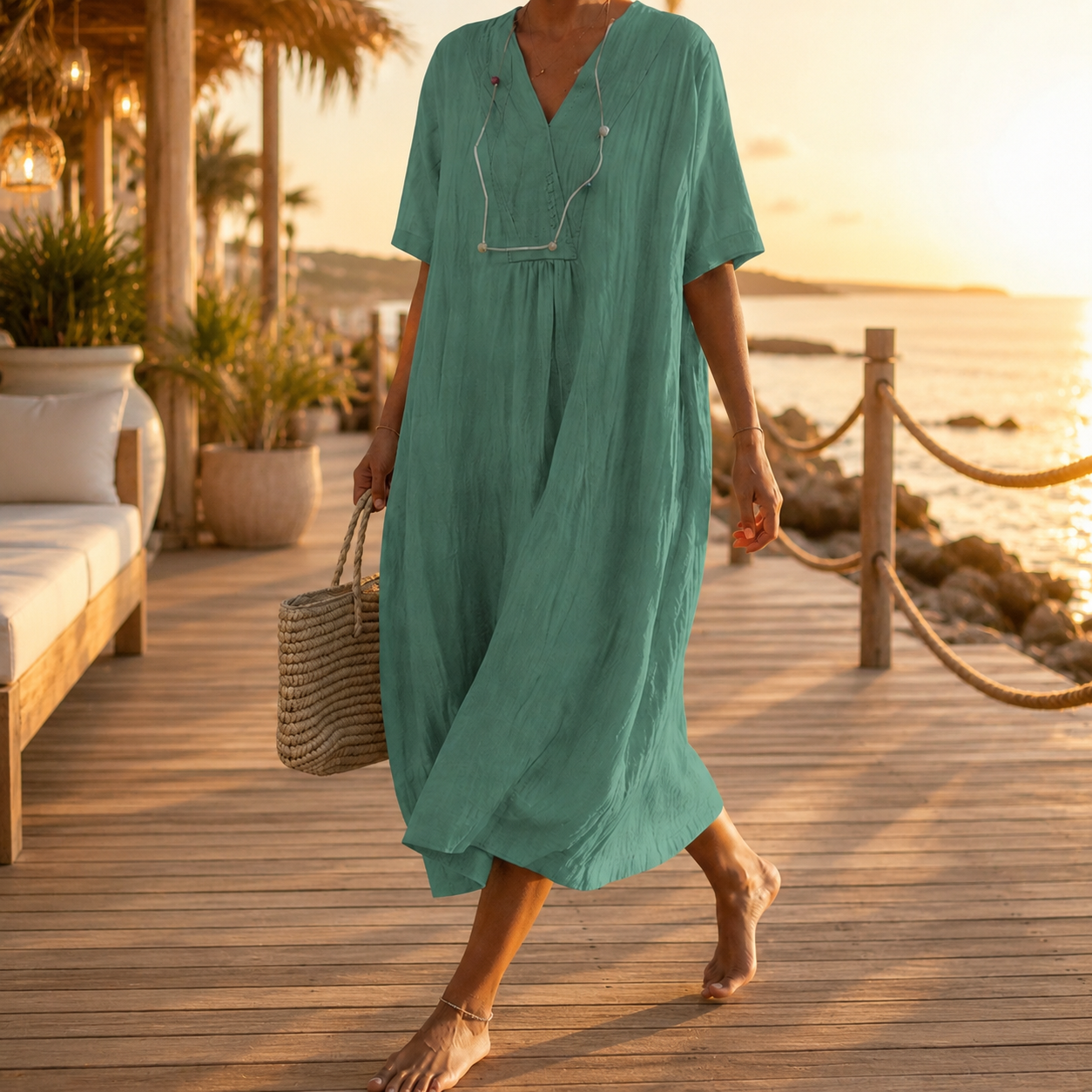 ARIA DRESS – Light Summer Dress with Pockets