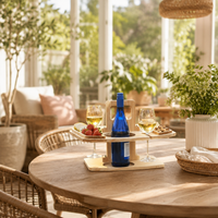 VINOGROVE – Wooden Wine Picnic Table