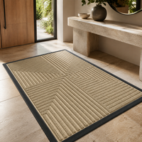 Heavy Duty Door Mat | Non-Slip Rubber Back | Dirt Trapping Entrance Rug | Indoor Outdoor Doormat | High Traffic Entry Mat | Washable