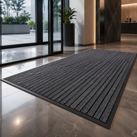 Heavy Duty Door Mat | Non-Slip Rubber Back | Dirt Trapping Entrance Rug | Indoor Outdoor Doormat | High Traffic Entry Mat | Washable