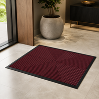 Heavy Duty Door Mat | Non-Slip Rubber Back | Dirt Trapping Entrance Rug | Indoor Outdoor Doormat | High Traffic Entry Mat | Washable