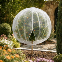 Fruit Tree Mesh Bags with Drawstring | Reusable Fruit Protection Nets | Guard Against Insects, Birds & Pests | Breathable Garden Netting