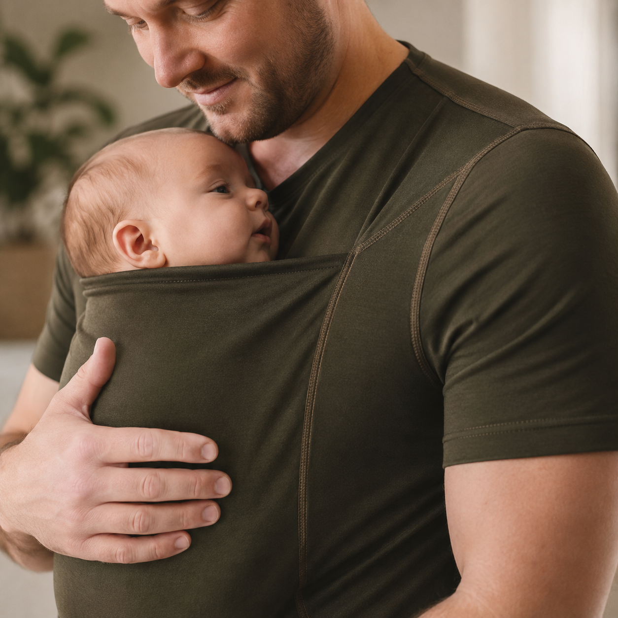 BONDWEAR – Babywearing Shirt for Hands-Free Parenting