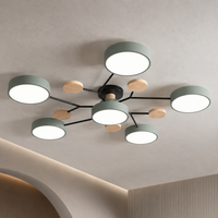 Ceiling Lamp Flush Mount LED | Round Minimalist Light Fixture | Low Profile Design | Living Room Bedroom Hallway Office Ceiling Light