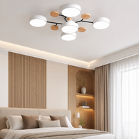 Ceiling Lamp Flush Mount LED | Round Minimalist Light Fixture | Low Profile Design | Living Room Bedroom Hallway Office Ceiling Light