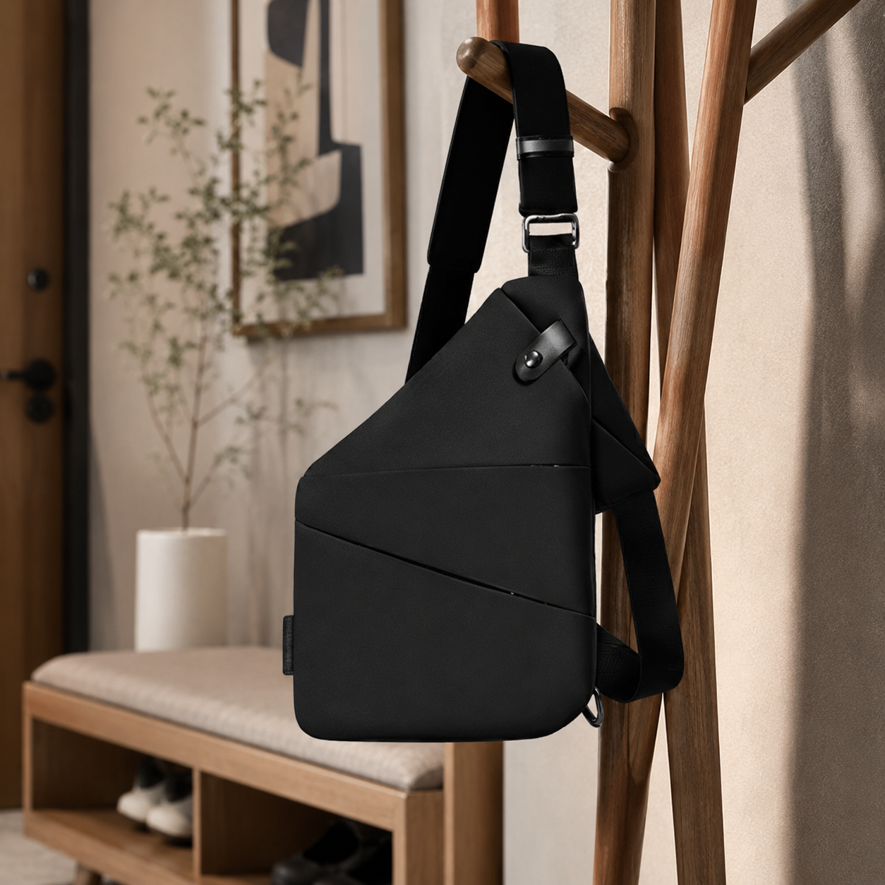 SECURVIA – Anti Theft Crossbody Bag for Travel