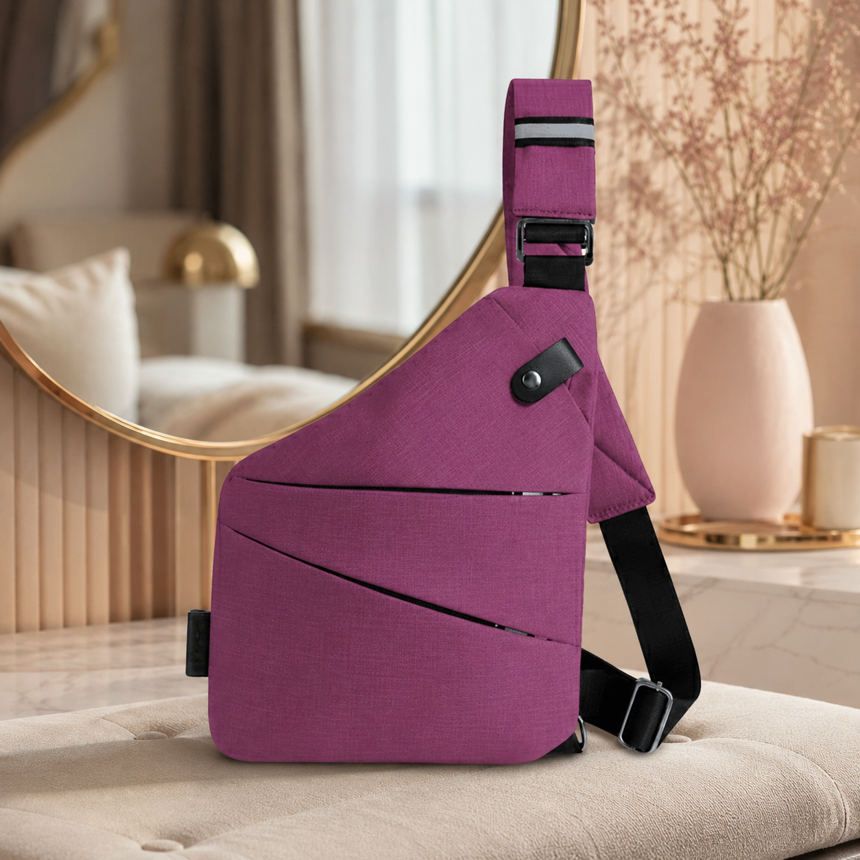 SECURVIA – Anti Theft Crossbody Bag for Travel