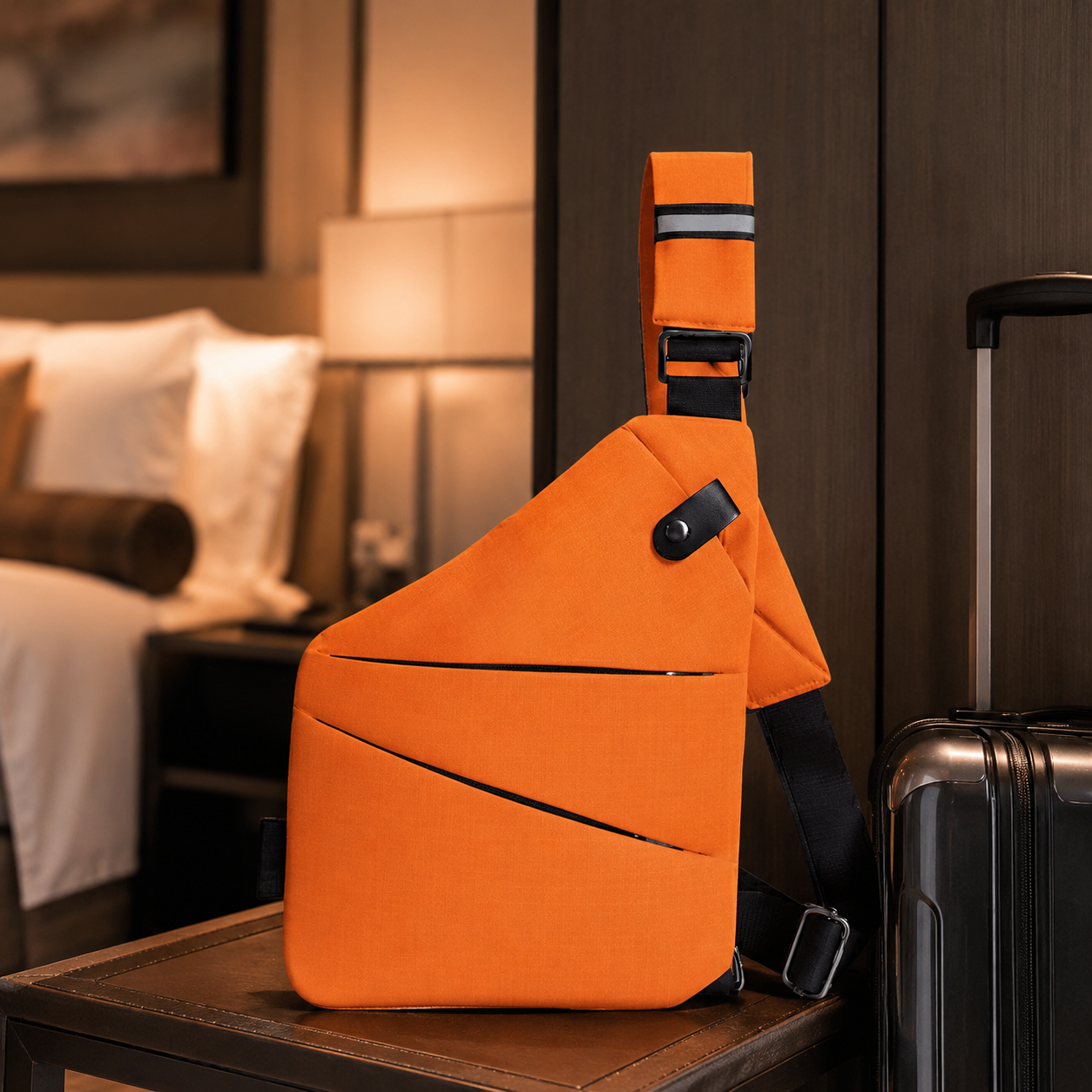 SECURVIA – Anti Theft Crossbody Bag for Travel