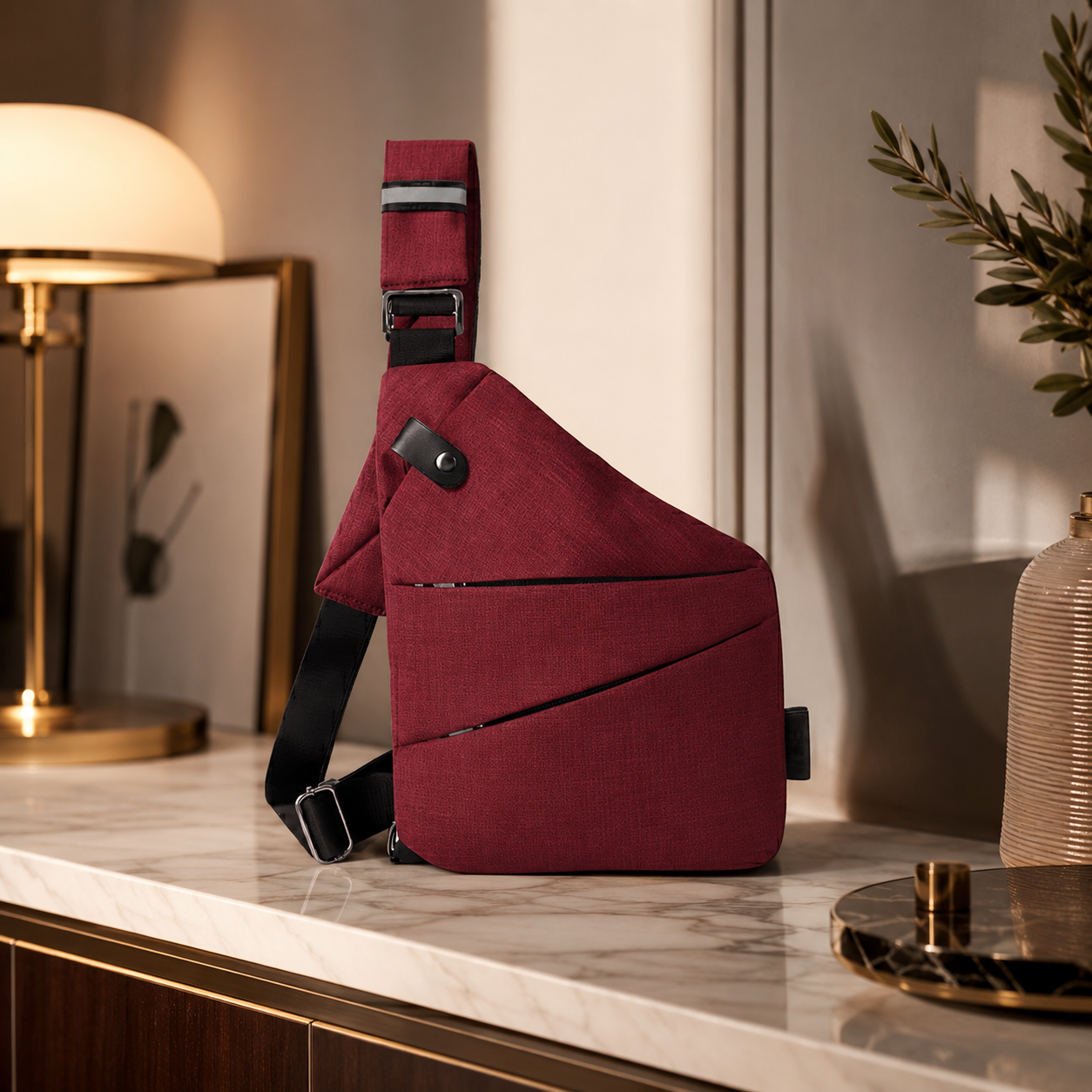 SECURVIA – Anti Theft Crossbody Bag for Travel