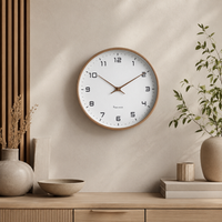 TIMEBLEND – Silent Wooden Wall Clock for Minimalist Interiors