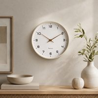 TIMEBLEND – Silent Wooden Wall Clock for Minimalist Interiors