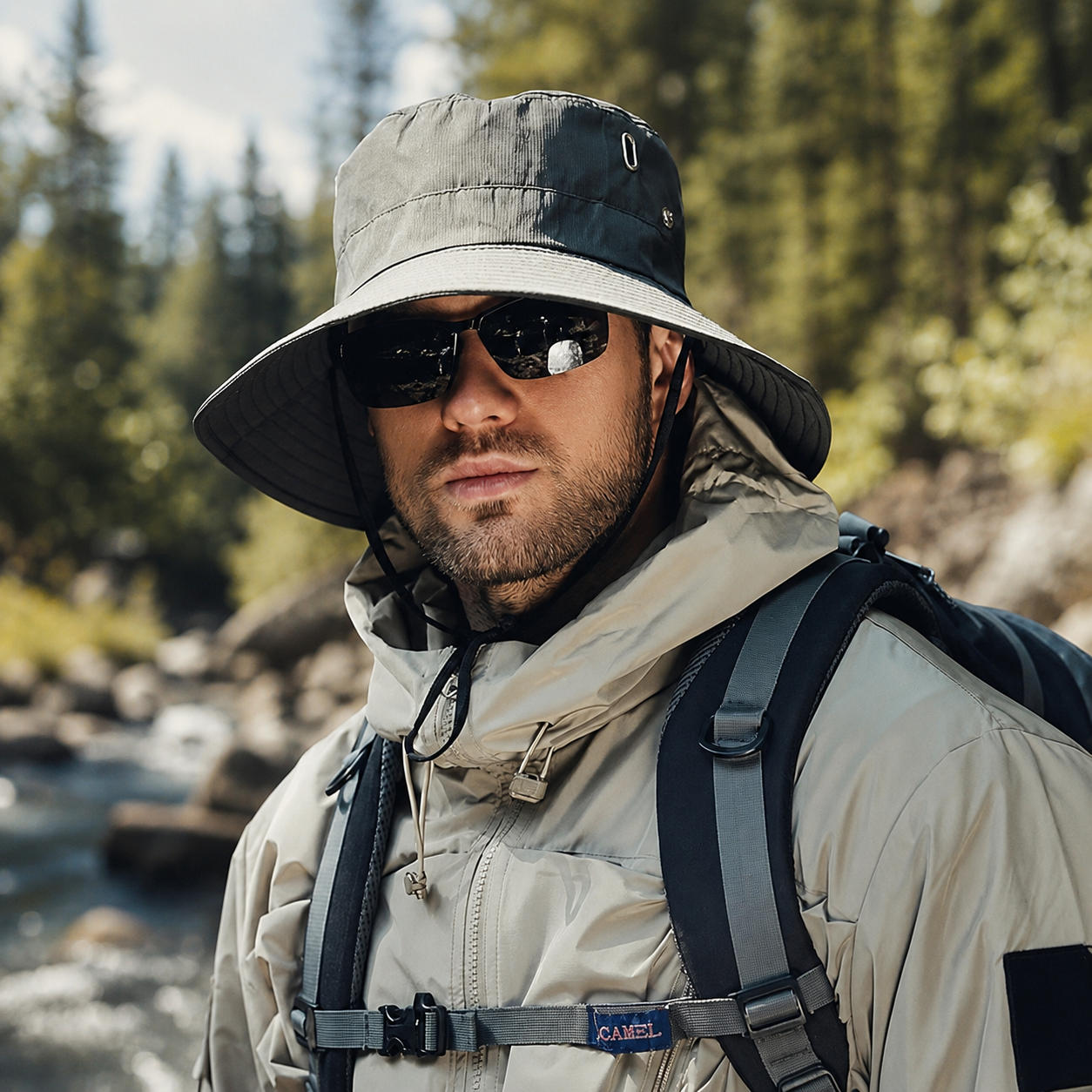 SOLGUARD – Wide Brim Sun Hat with UV Protection