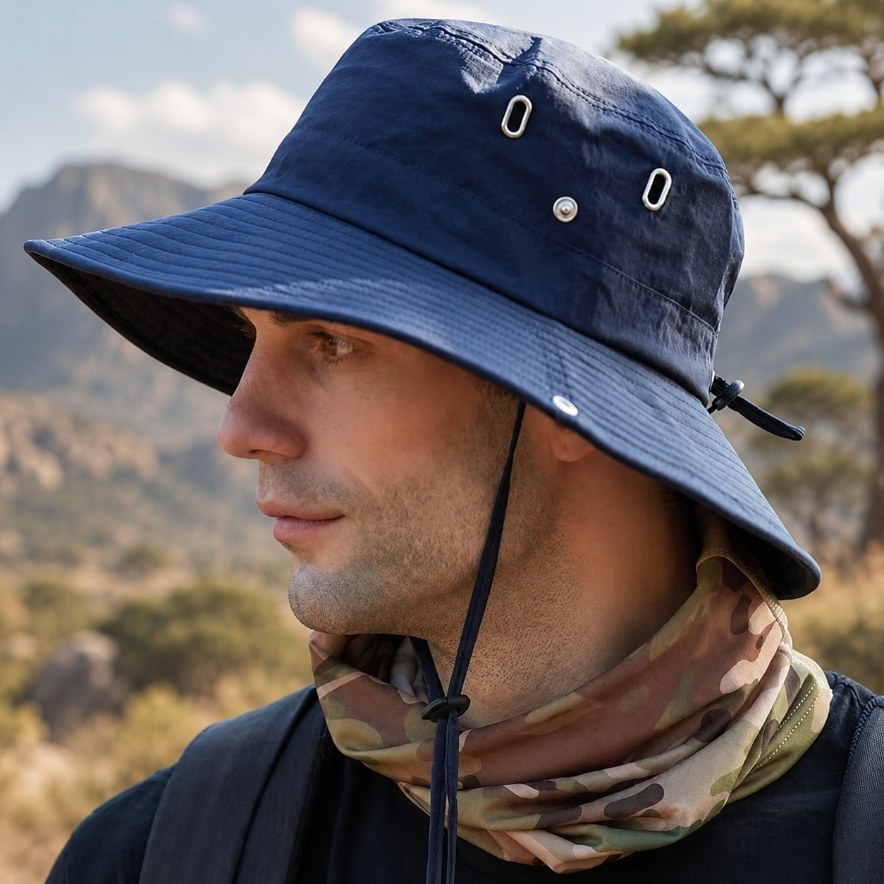 SOLGUARD – Wide Brim Sun Hat with UV Protection