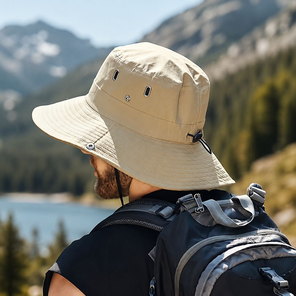 SOLGUARD – Wide Brim Sun Hat with UV Protection