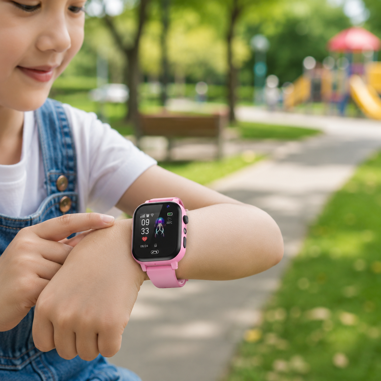 JUNIORVEX – Kids GPS Watch for Calls, Tracking and Activity Monitoring
