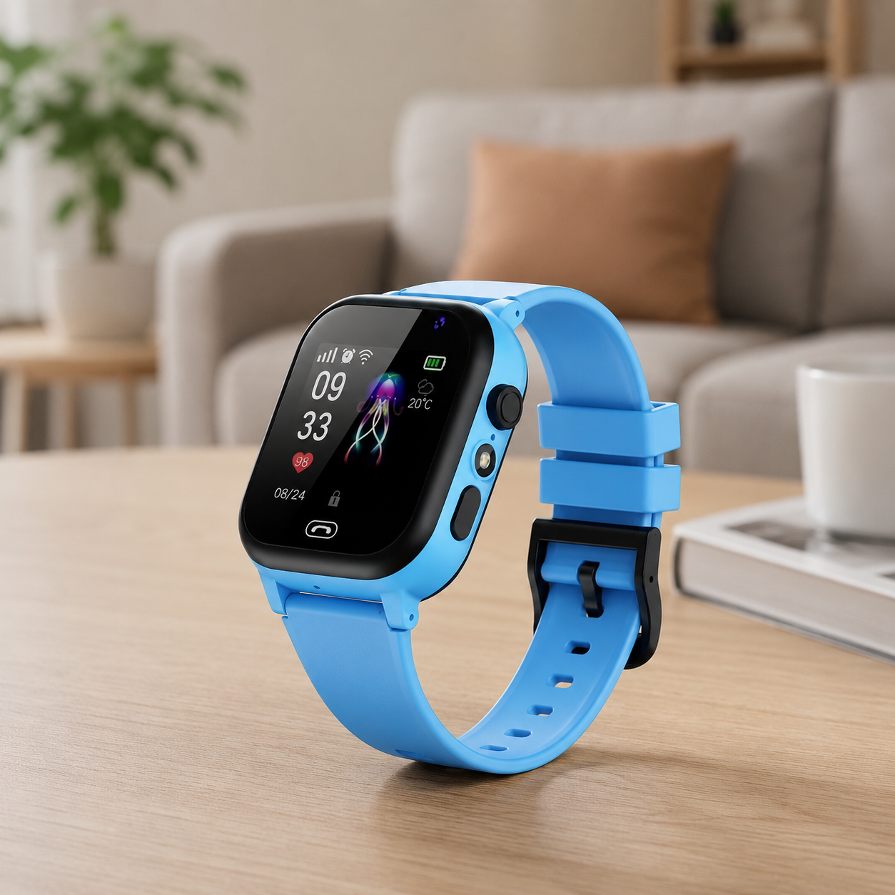 JUNIORVEX – Kids GPS Watch for Calls, Tracking and Activity Monitoring