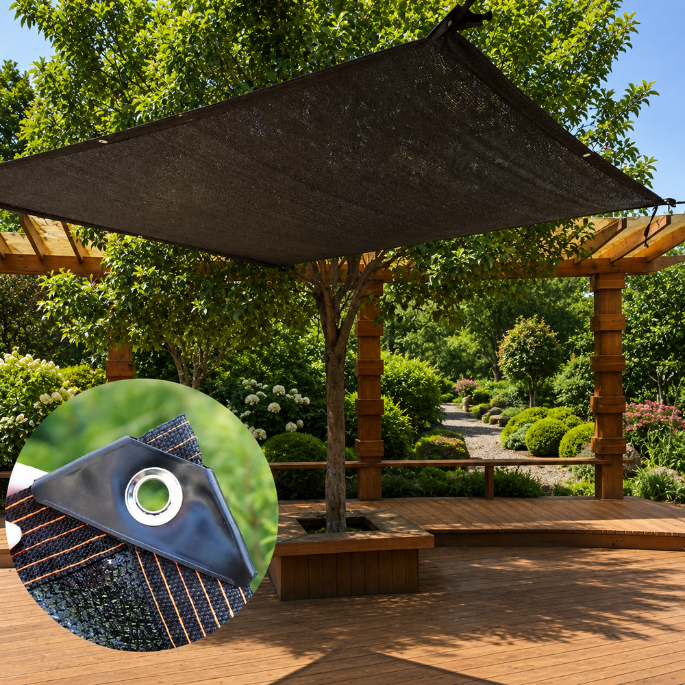 SHADEGUARD NET – 70–80% Sun Protection for Greenhouse and Garden