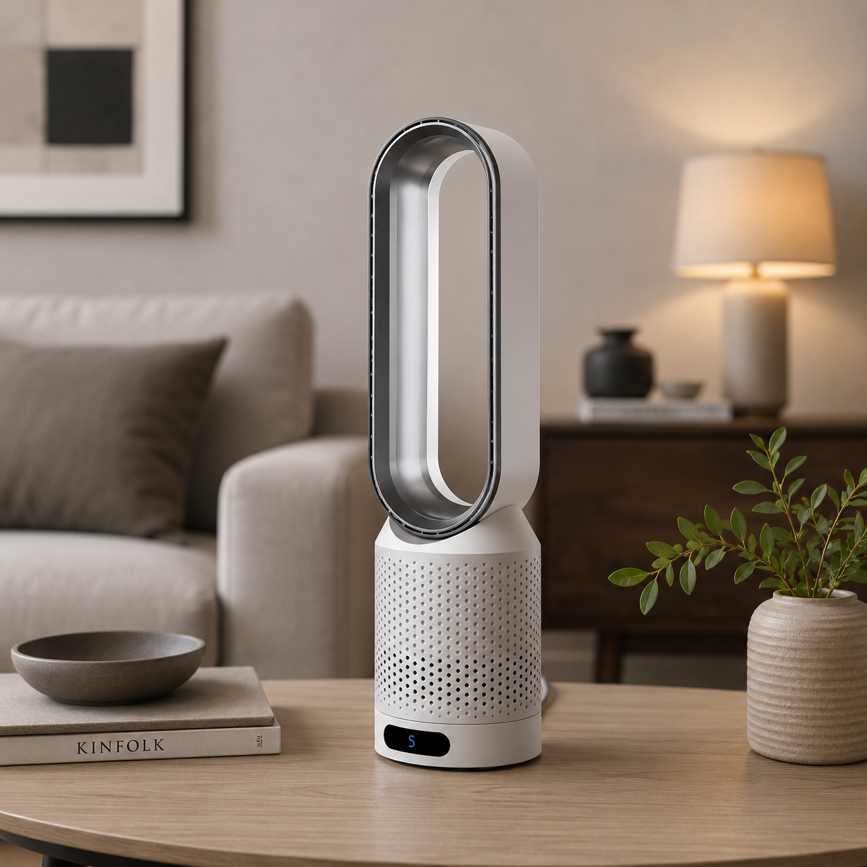 BREEZETOWER – 3 In 1 Tower Fan for Cool and Fresh Indoor Air