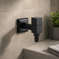 MATTEFLOW – Matte Black Wall Faucet