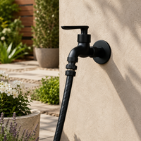 MATTEFLOW – Matte Black Wall Faucet