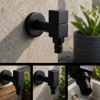MATTEFLOW – Matte Black Wall Faucet