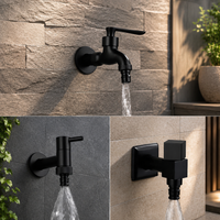 MATTEFLOW – Matte Black Wall Faucet