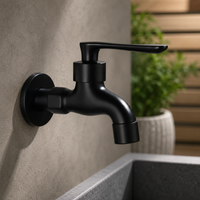 MATTEFLOW – Matte Black Wall Faucet