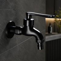 MATTEFLOW – Matte Black Wall Faucet