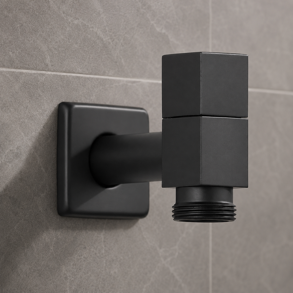 MATTEFLOW – Matte Black Wall Faucet