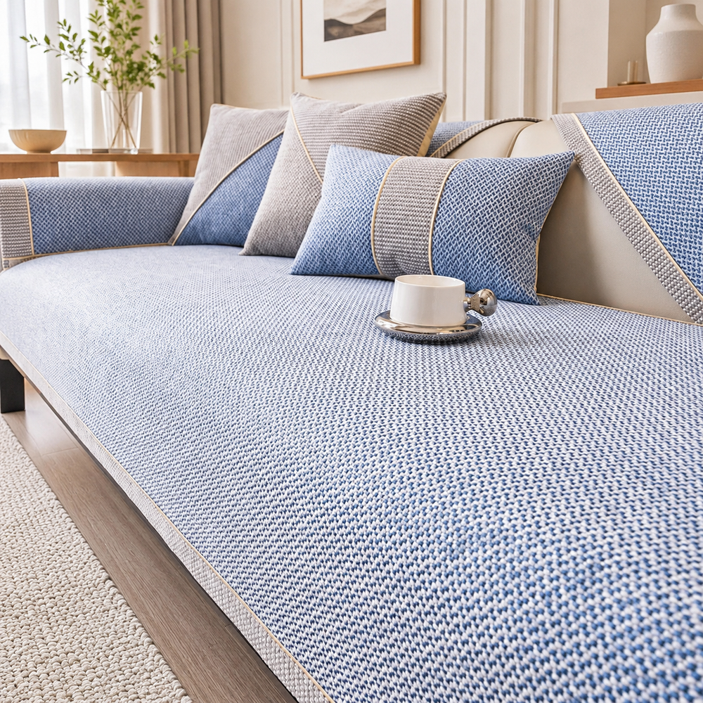 NATURWEFT – Non-Slip Sofa Cover