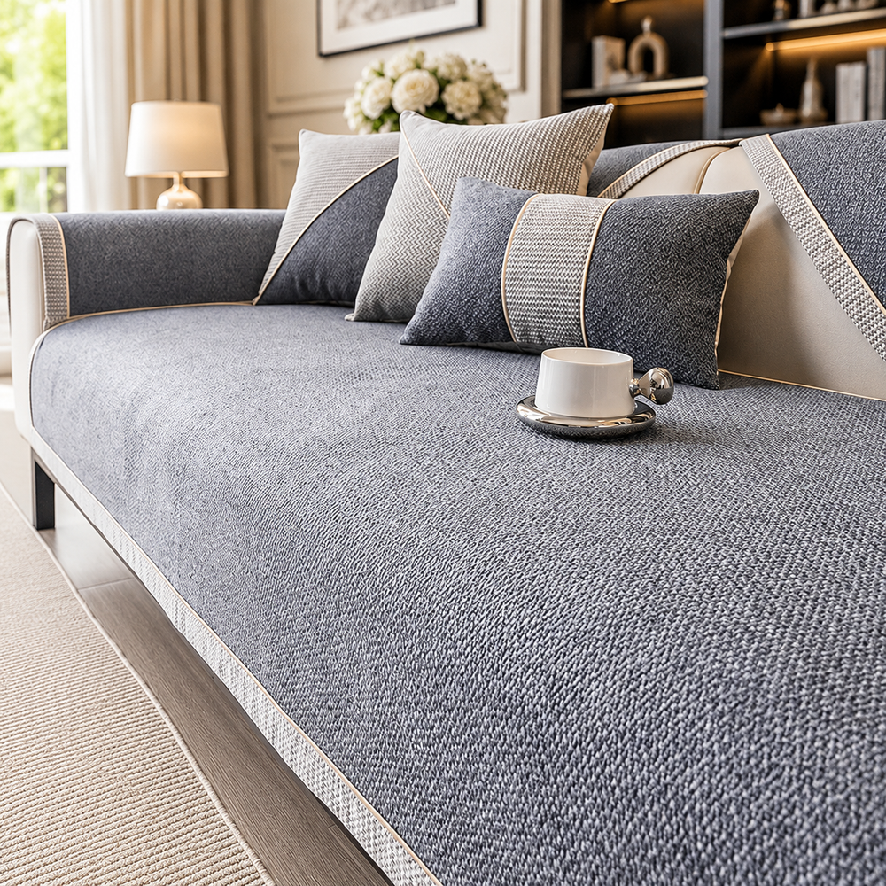 NATURWEFT – Non-Slip Sofa Cover