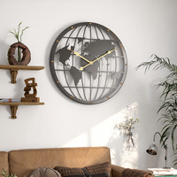 IRONLUXE – 40CM Openwork 2D Metal Wall Clock
