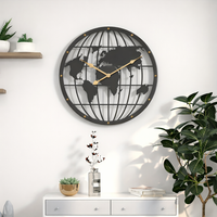 IRONLUXE – 40CM Openwork 2D Metal Wall Clock