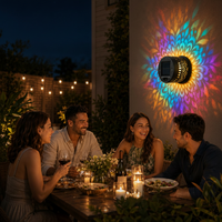 AMBIORA – Solar Patio Lamp for Elegant Evening Illumination