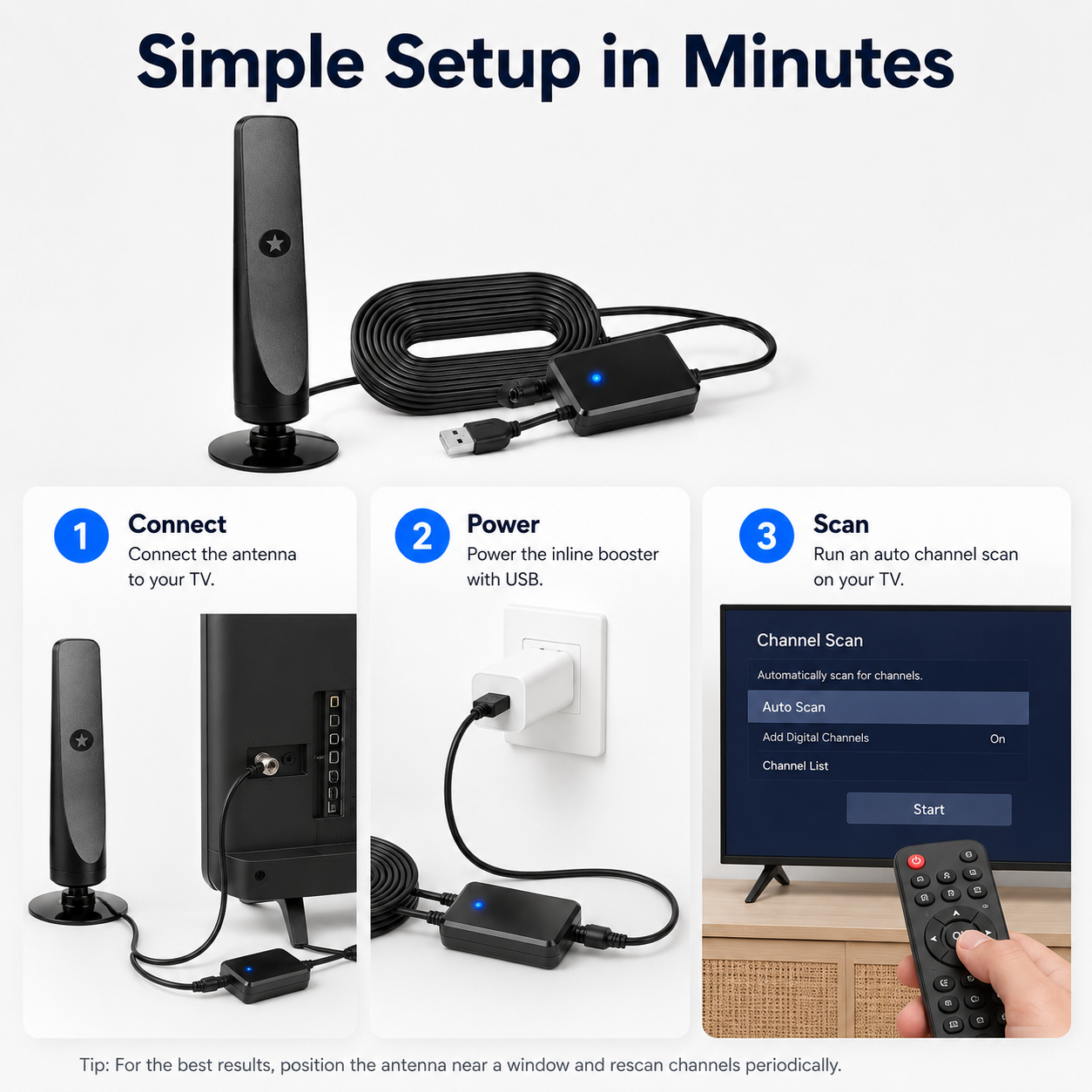 SIGNALMAX – HD TV Antenna for Free and Reliable Entertainment