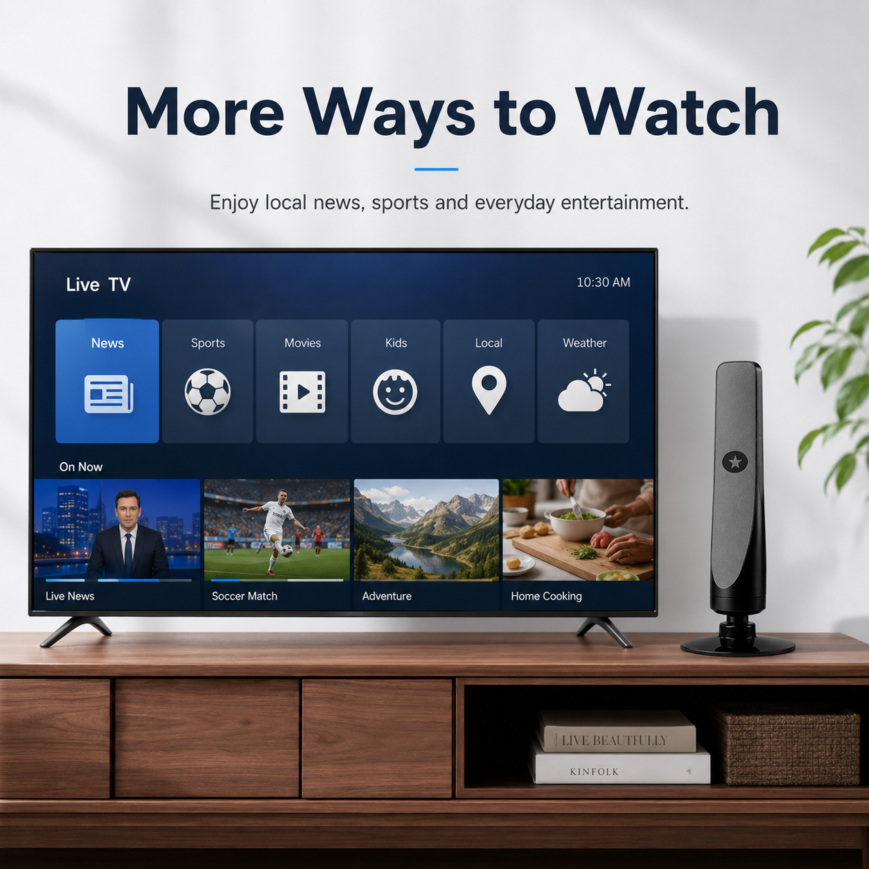 SIGNALMAX – HD TV Antenna for Free and Reliable Entertainment