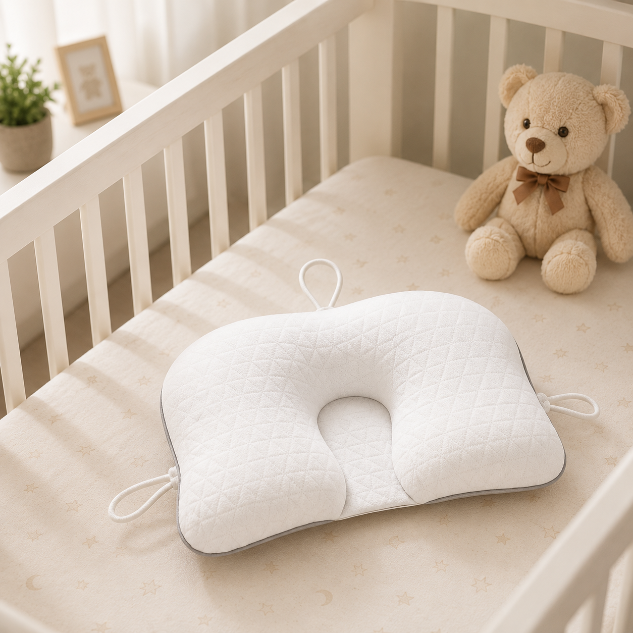 SLEEPTOTS – Supportive Baby Pillow for Everyday Relaxation