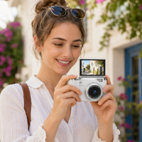 PIXELNOVA – 4K Digital Camera with Flip Screen and 48MP Clarity