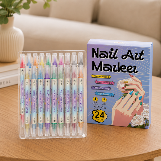 COLORORA – Nageldesign-Marker-Set für lebendige und individuelle Nagellooks
