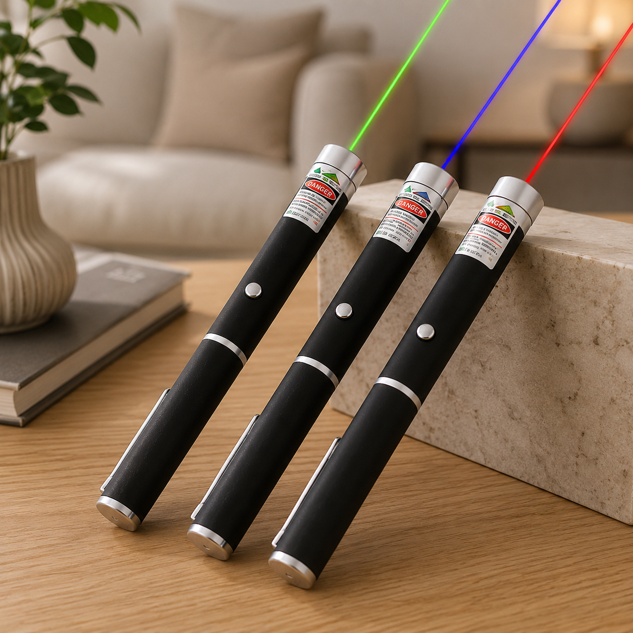 RAYLIX – Laserpointer mit großer Reichweite und lebendigen Mehrfarbenmodi