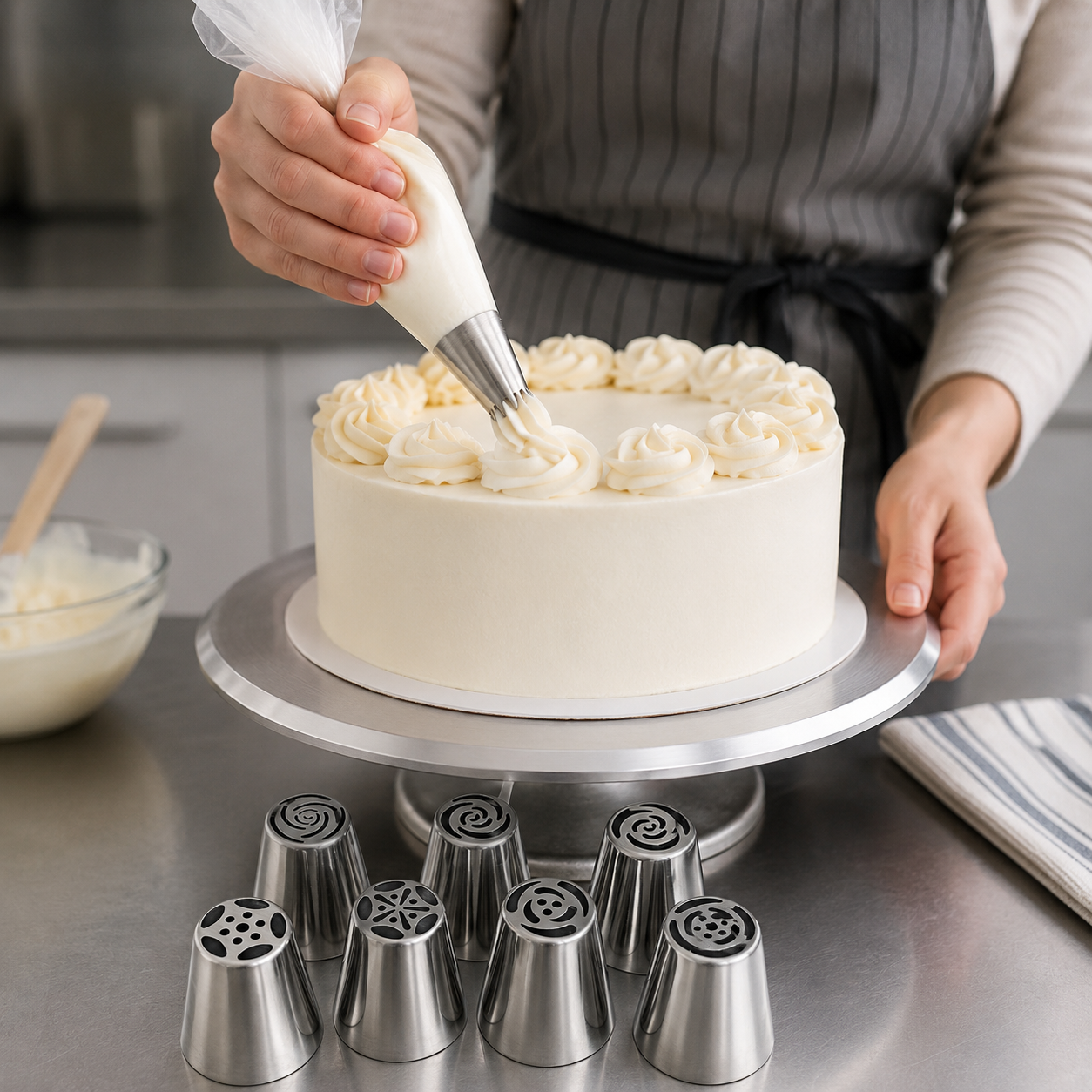 ICINGBLOOM – Piping Set for Creative Baking and Dessert Decorating