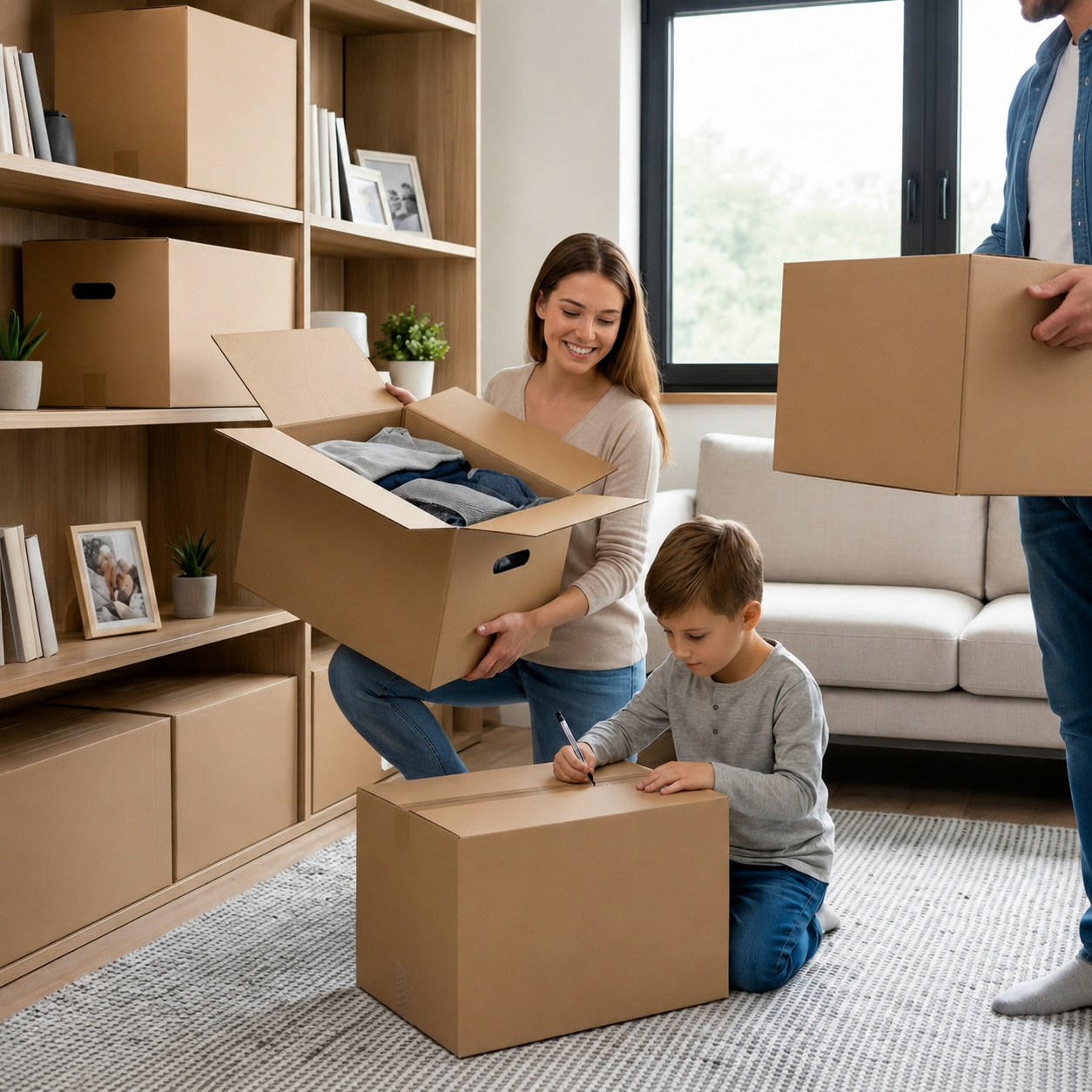 STOREMOVE – Large Capacity Storage Boxes for Moving and Organization