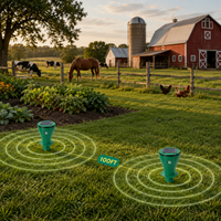 TURFGUARD – Solar Powered Mole Deterrent for Beautiful Outdoor Spaces