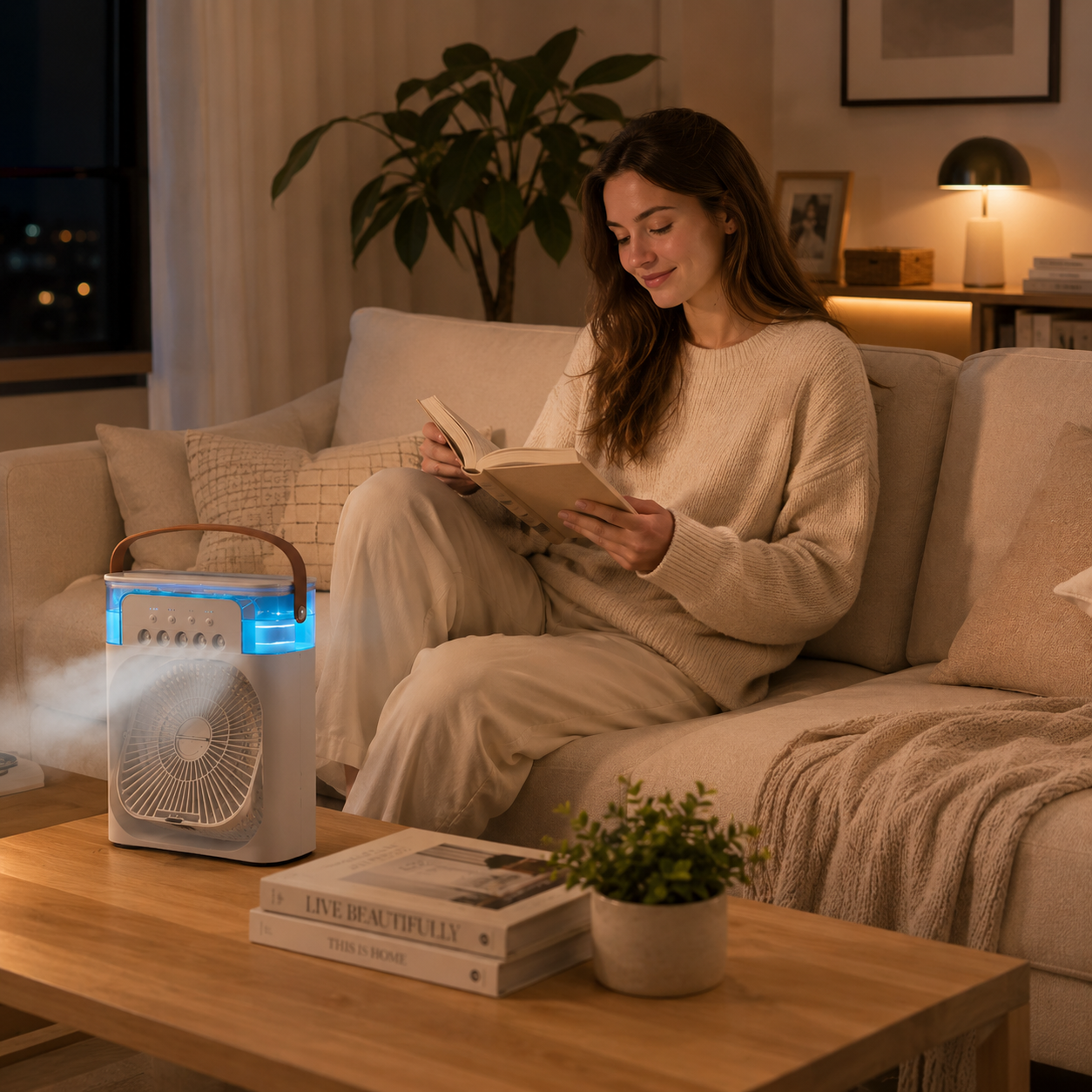 COOLMIST – Portable Air Cooler for Home, Office, and Travel Use