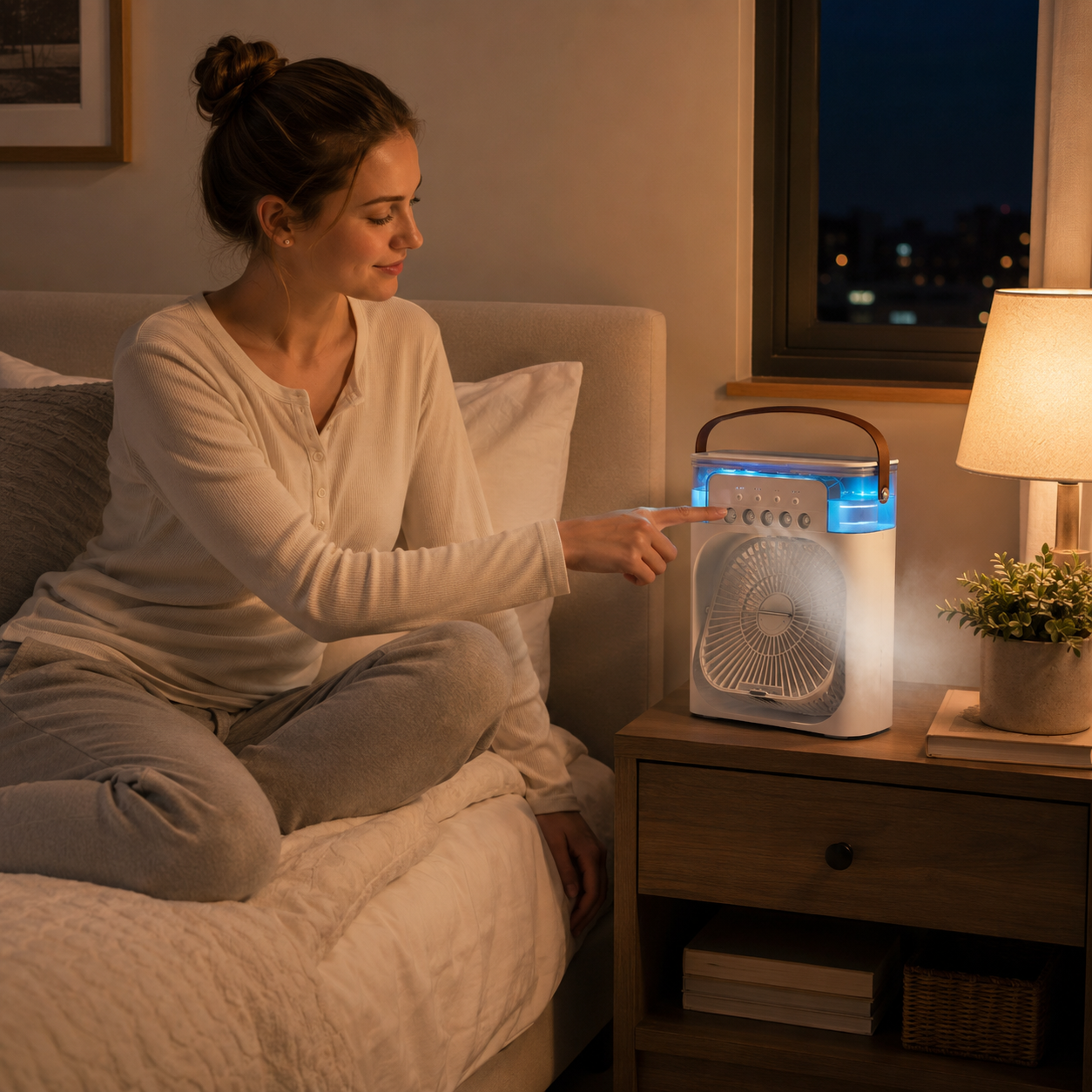 COOLMIST – Portable Air Cooler for Home, Office, and Travel Use