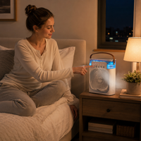 COOLMIST – Portable Air Cooler for Home, Office, and Travel Use