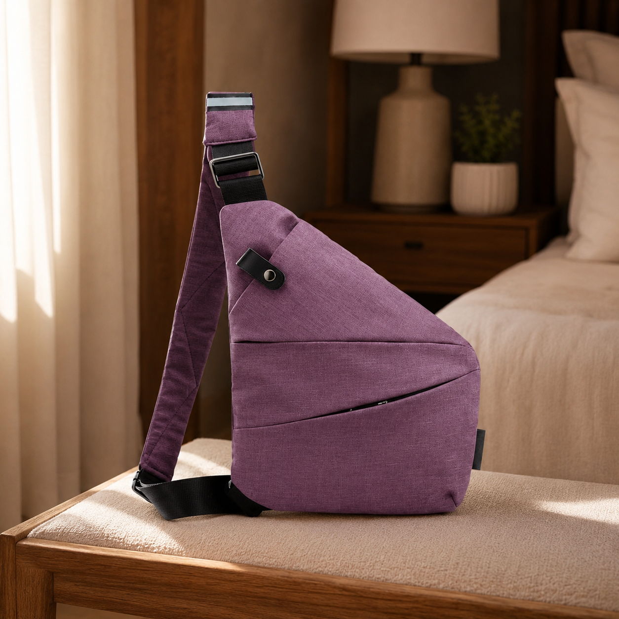 SECURVIA – Anti Theft Crossbody Bag for Travel