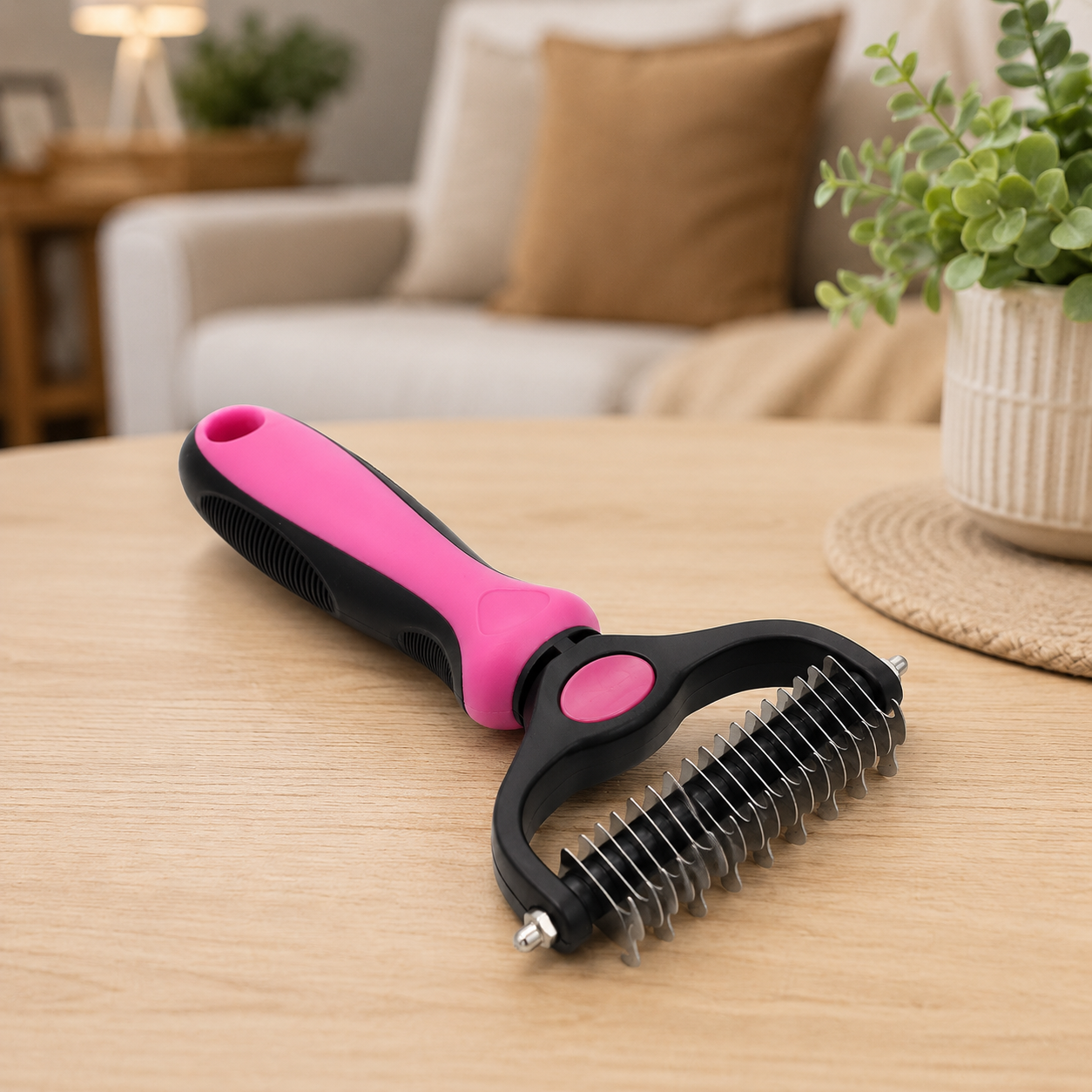 PAWGROOM – Pet Grooming Brush for Shedding and Fur Care