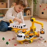PLAYFLIGHT – Airplane and Transport Toy Set for Kids Exploration