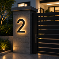 GLOWADDRESS – Illuminated House Numbers for Stylish Entryways